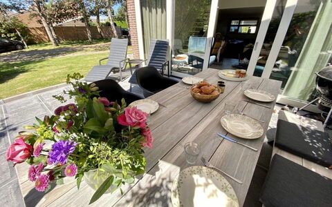 Seascape Wellness Nieuwvliet-Bad: Mobilia, Mobili Da Esterno, Tavolo, Sedia, Tavolo Esterno, Cucina & Sala Da Pranzo Tavolo, Vaso Di Fiori, Giardino, Tavolino Da Caffè