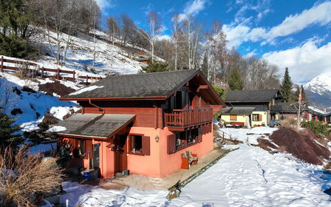 Le Boletus: Geografia Montane, Casa, Montagna, Villetta, Casa, Area Rurale, Catena Montuosa, Neve, Collina, Paesaggio