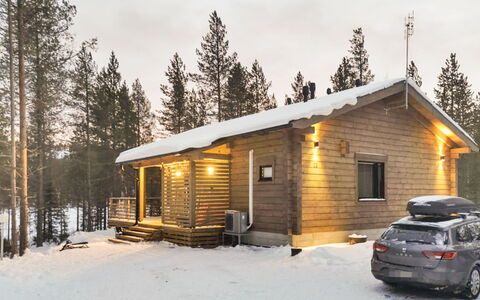 Villa Korpi: Neve, Legna, Inverno, Villetta, Casa, Casa, Log Cabin, Congelamento, Raccordo, Larice