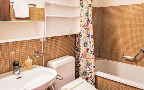Chesa Primula: Bagno, Lavandino Del Bagno, Idraulico Fixture, Interior Design, Parete, Toilet Seat, Lavello, Gabinetto, Tessile, Pavimentazione