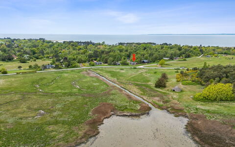 Hjalmine - 225M from the Sea: Vegetazione, Arbusto, Primavera, Villetta, Giardino, Shade, Backyard, Cortile, Sedia