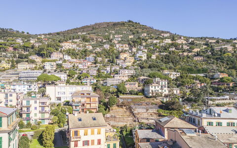 Green Home Seaside, Parking, Wifi, Ac, Genova Nerv: Giorno, Costruzione, Zona Residenziale, Città, Estate, Casa, Cittadina, Quartiere, Collina, Casa