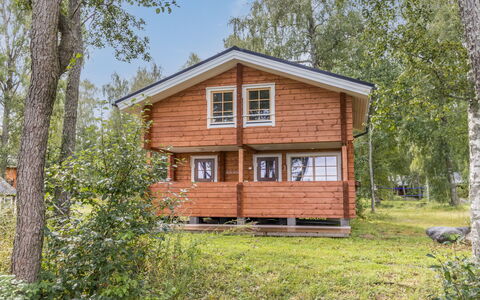 Anttoora 7: Legna, Casa, Villetta, Casa, Raccordo, Lotto, Area Rurale, Log Cabin, Edifici Giardino, Estate