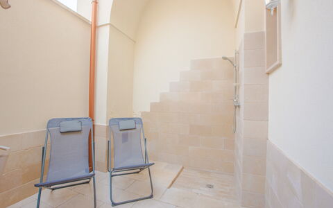 Casa Ettore: Parete, Pavimentazione, Pavimento, Materiale Composito, Soffitto, Piastrella, Design, Color Legno