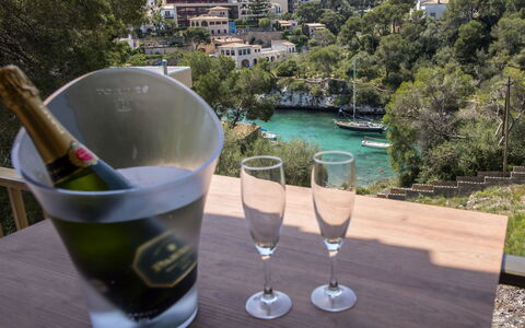 Cas Padrins de Santanyi: Bicchieri, Barware, Stemware, Bicchiere Di Vino, Vino, Mobili Da Esterno