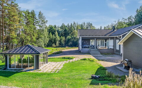 Villa Nyåker: Legna, Villetta, Casa, Casa, Porta, Latifoglie, Edifici Giardino, Color Legno, Log Cabin, Plank