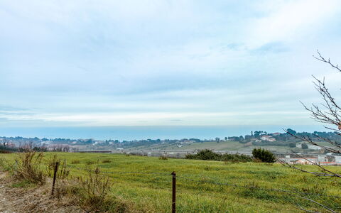Casa Colleoro: Cielo, Verde, Paesaggio Naturale, Pascolo, Orizzonte, Ecoregione, Plain, Lotto, Campo, Area Rurale
