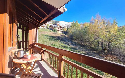 Balcons des Pistes C: Legna, Color Legno, Latifoglie, Portico, Balcone, Eco Hotel, Legname