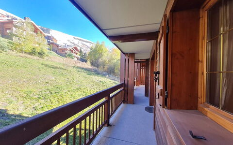 Balcons des Pistes C: Legna, Color Legno, Latifoglie, Balcone, Legname