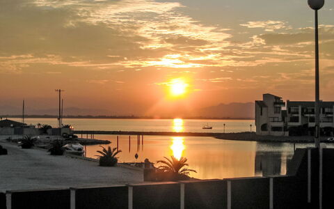 Le Barcarès 969: Cielo, Crepuscolo, Afterglow, Tramonto, Orizzonte, Alba, Sera, Red Sky Alla Mattina, Luce Del Sole, Mattina
