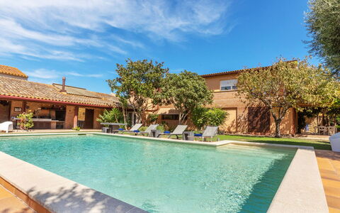Top Villa Chantal Airco: Piscina, Zona Residenziale, Ricorrere, Estate, Hacienda, Eco Hotel, Giochi D'Acqua, Villa, Shade, Landscaping