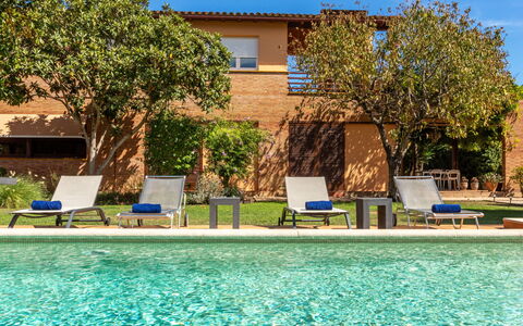 Top Villa Chantal Airco: Piscina, Blu, Zona Residenziale, Ricorrere, Architettura, Casa, Casa, Estate, Mobili Da Esterno, Appartamento