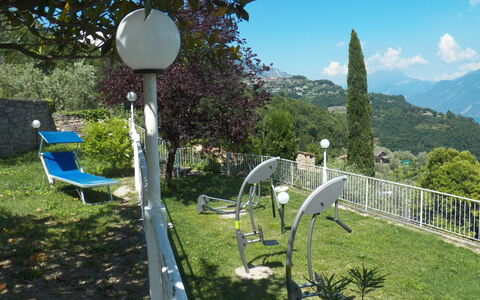 Tremosine 51: Pendenza, Hill Station, Parco, Sentiero, Fotografia Aerea, Larice