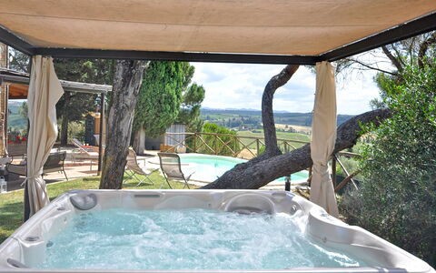 Capanna Al Lago: Piscina, Ricorrere, Shade, Mobili Da Esterno, Tempo Libero, Eco Hotel, Struttura Esterna, Vasca Idromassaggio, Backyard