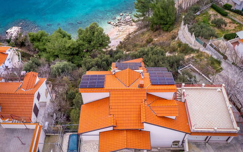 Omiš 902: Costa, Mare, Villetta, Estate, Ricorrere, Eco Hotel, Villa, Baia, Località Balneare, Resort Citta '