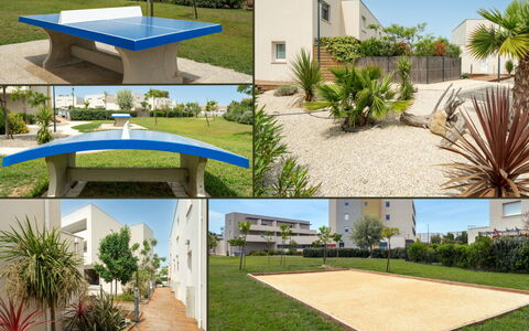 La Dune: Architettura, Zona Residenziale, Giardino, Shade, Urban Design, Landscaping, Cortile, Prato, Estate