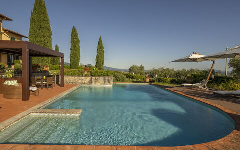 Villa Alessia Luxury: Piscina, Ricorrere, Eco Hotel, Giochi D'Acqua, Landscaping, Giardino, Villa, Estate, Shade, Hacienda