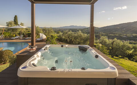 Villa Alessia Luxury: Vasca Da Bagno, Idraulico Fixture, Piscina, Tempo Libero, Ricorrere, Vasca Idromassaggio, Eco Hotel, Pianta Della Casa, Design