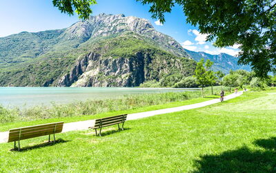 Lago di Mezzola 639: Geografia Montane, Montagna, Acqua, Verde, Natura, Paesaggio Naturale, Collina, Catena Montuosa, Highland, Paesaggio