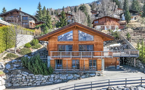 Chalet Roose: Casa, Casa, Villetta, Pendenza, Larice, Villaggio, Paesino Di Montagna, Log Cabin, Alpi, Portico