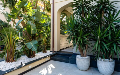 Libeccio: Zona Residenziale, Arbusto, Tetto, Casa, Villetta, Driveway, Estate, Raccordo, Landscaping, Cortile