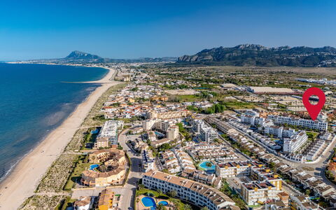 Las Dunas Oliva Nova: Zona Residenziale, Costa, Fotografia Aerea, Visione Globale, Paesaggio, Urban Design, Mare, Costiera E Morfologie Oceanic, Insediamento Umano, Appartamento