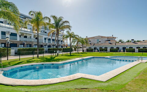 Las Dunas Oliva Nova: Ricorrere, Hotel, Villa, Piscina