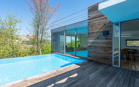 Stordita: Blu, Piscina, Materiale Composito, Ricorrere, Eco Hotel, Deck, Shade, Villa, Design, Hotel