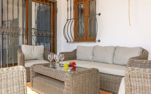 Hacienda Azahar: Mobili Da Esterno, Giardino, Tavolo Esterno, Sedia, Shade, Landscaping, Backyard, Cortile, Eco Hotel, Cucina & Sala Da Pranzo Tavolo