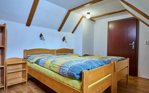 U Pekařů: Legna, Camera Da Letto, Letto, Bedding, Casa, Telaio Del Letto, Pavimento, Lenzuolo, Soffitto, Camera