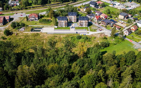 River Park: Zona Residenziale, Costruzione, Casa, Quartiere, Casa, Sobborgo, Visione Globale, Paesaggio, Costa, Costiera E Morfologie Oceanic