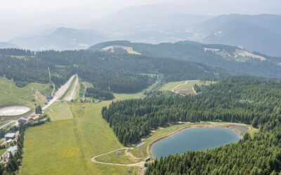 Sankt Urban 300: Highland, Paesaggio, Plain, Fotografia Aerea, Hill Station, Visione Globale, Prato, Stagno, Pascolo, Serbatoio