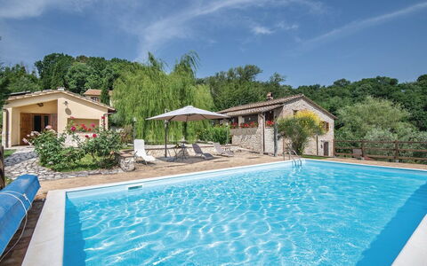 Casa Rosmarino, Ac, Wifi, Narni: Piscina, Ricorrere, Mobili Da Esterno, Eco Hotel, Terme, Giochi D'Acqua, Backyard, Resort Citta ', Villa, Hacienda