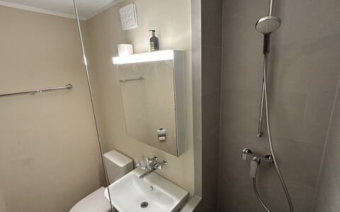 Falera 100: Bagno, Idraulico Fixture, Parete, Pavimentazione, Lavandino Del Bagno, Pavimento, Interior Design, Lavello, Rubinetto, Idraulico