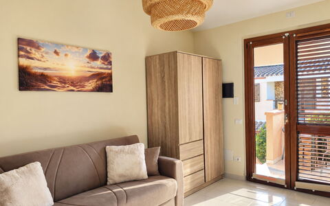 Harmony - Holiday and Workation: Mobilia, Interior Design, Pavimentazione, Pavimento, Legna, Camera, Casa, Illuminazione, Appartamento, Soggiorno