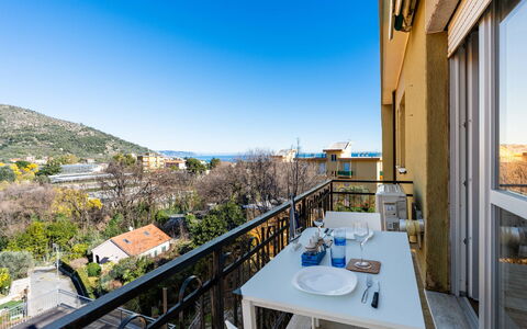 Tra le Onde: Appartamento, Balcone