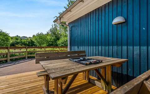 Hekla - 150M from the Sea: Zona Residenziale, Arbusto, Casa, Casa, Giardino, Estate, Shade, Landscaping, Prato