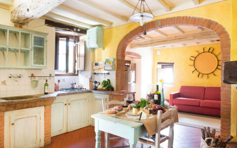 Il Canto Del Maggio: Mobilia, Interior Design, Parete, Pavimentazione, Legna, Soffitto, Cucina, Tavolo, Sedia, Pavimento