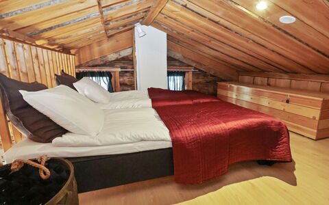 Kelorakka 9: Legna, Villetta, Log Cabin, Foresta, Capannone, Edifici Giardino, Larice, Woodland, Color Legno