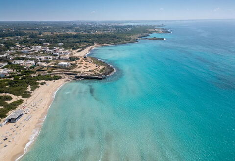 Villetta Sirena, Porto Cesareo: Blu, Risorse Idriche, Acqua, Corpo D'Acqua, Costa, Spiaggia, Costiera E Morfologie Oceanic, Mare, Orizzonte