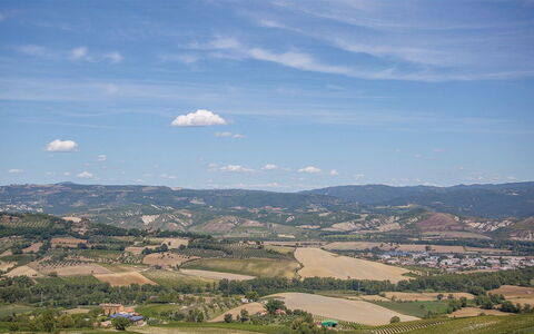 Casa Salvia, Ac, Wifi, Narni: Cielo, Giorno, Geografia Montane, Natura, Ambiente Naturale, Collina, Orizzonte, Montagna, Paesaggio Naturale, Pascolo
