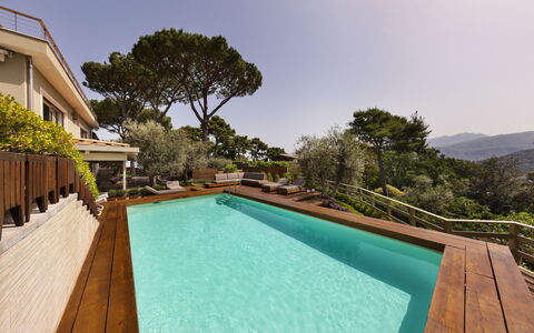 Villantonella: Piscina, Ricorrere, Architettura, Zona Residenziale, Eco Hotel, Balcone, Estate, Villa, Hacienda, Shade