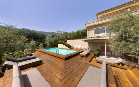 Villantonella: Piscina, Architettura, Ricorrere, Materiale Composito, Eco Hotel, Estate, Deck, Shade, Villa, Landscaping