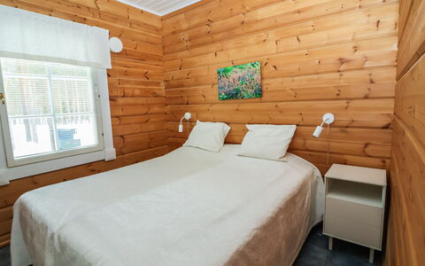 Villa Kätkänkierros: Legna, Villetta, Log Cabin, Foresta, Capannone, Edifici Giardino, Larice, Woodland, Color Legno