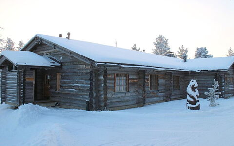Sokosti - Puilakka 1: Legna, Neve, Inverno, Villetta, Congelamento, Casa, Log Cabin, Larice, Raccordo