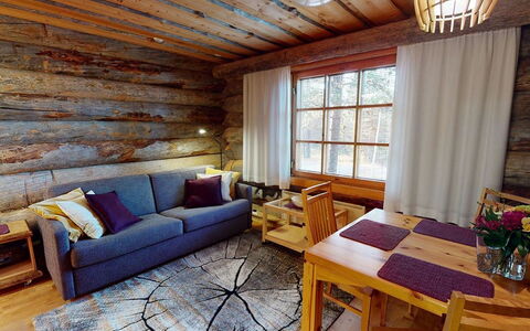 Sokosti - Puilakka 1: Legna, Neve, Inverno, Villetta, Congelamento, Casa, Log Cabin, Larice, Raccordo
