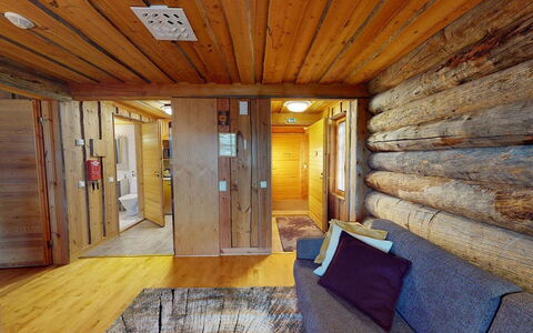Sokosti - Puilakka 1: Legna, Neve, Inverno, Villetta, Congelamento, Casa, Log Cabin, Larice, Raccordo