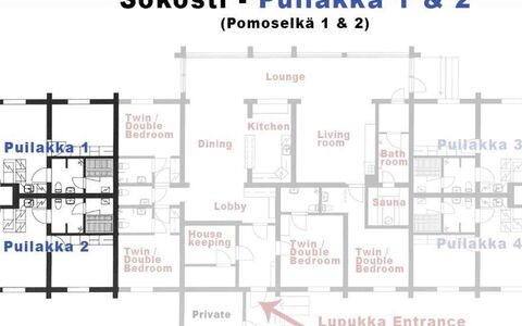 Sokosti - Puilakka 1: Legna, Neve, Inverno, Villetta, Congelamento, Casa, Log Cabin, Larice, Raccordo