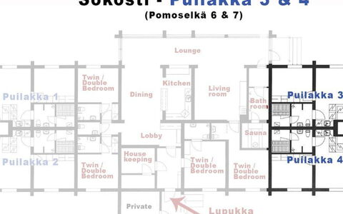 Sokosti - Puilakka 3: Waterway, Banca, Alveo, Lago, Villetta, Foresta, Canale, Serbatoio, Log Cabin
