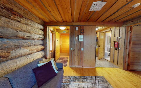 Sokosti - Puilakka 3: Legna, Neve, Inverno, Villetta, Congelamento, Casa, Log Cabin, Larice, Raccordo